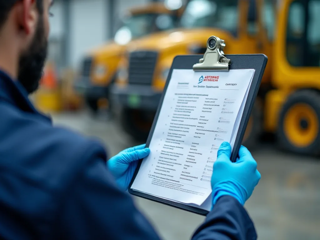 Élaboration de listes de contrôle pour l'inspection de sécurité des équipements mécaniques