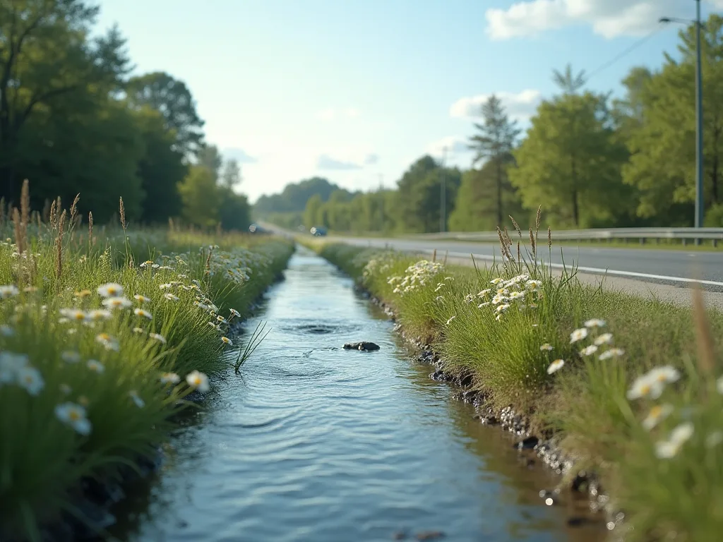 Gestion des eaux pluviales dans la conception de l'autoroute : théorie de l'équilibre et applications sur le terrain
